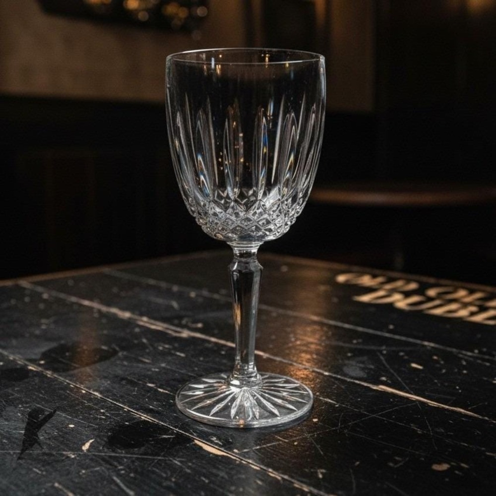 VTG Mikasa Old Dublin Crystal Wine Glass Goblet 6 1/2" 8 oz